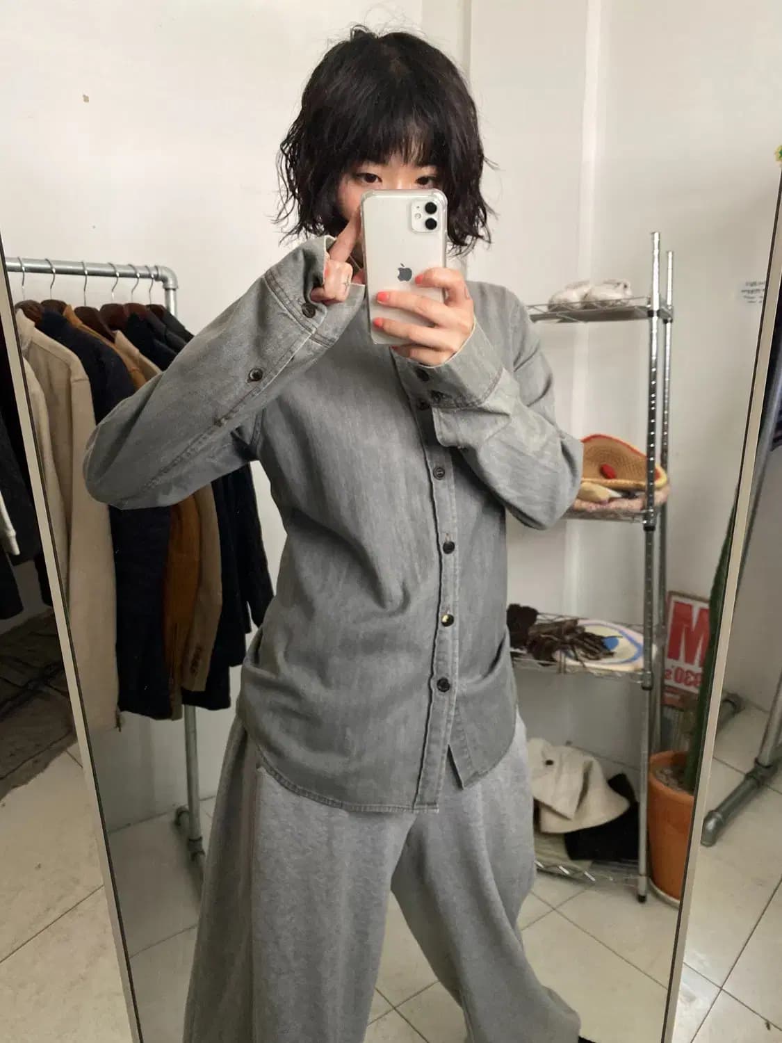 아페쎄 셔츠 (Woman L) 13709 상품이미지1