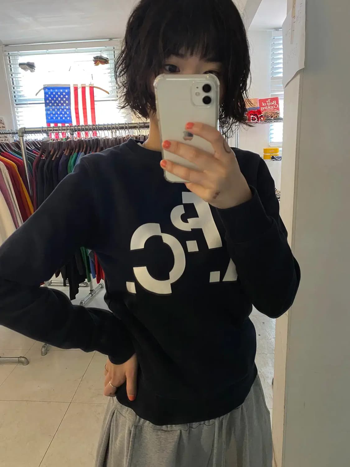 아페쎄 맨투맨 (Woman XS) 13706 상품이미지2