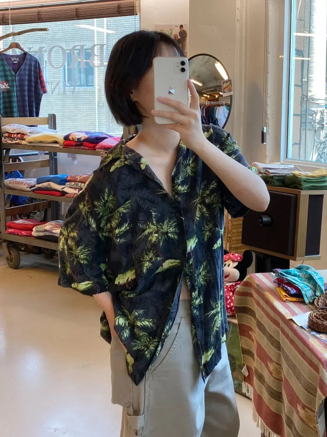 하와이안 1/2 셔츠 (Man XL) B2024 상품이미지1