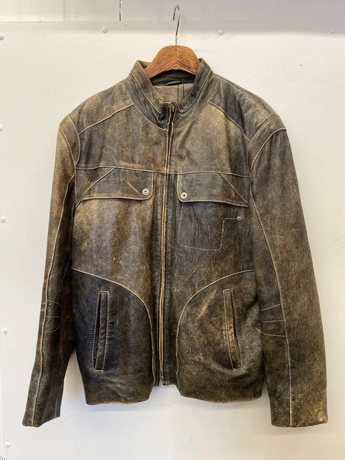 빈티지 가죽 자켓 (Man M) 13755 상품이미지3