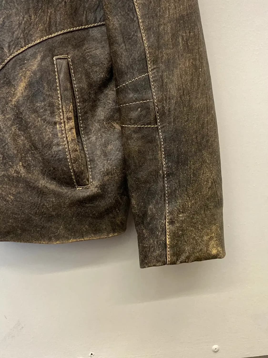 빈티지 가죽 자켓 (Man M) 13755 상품이미지6