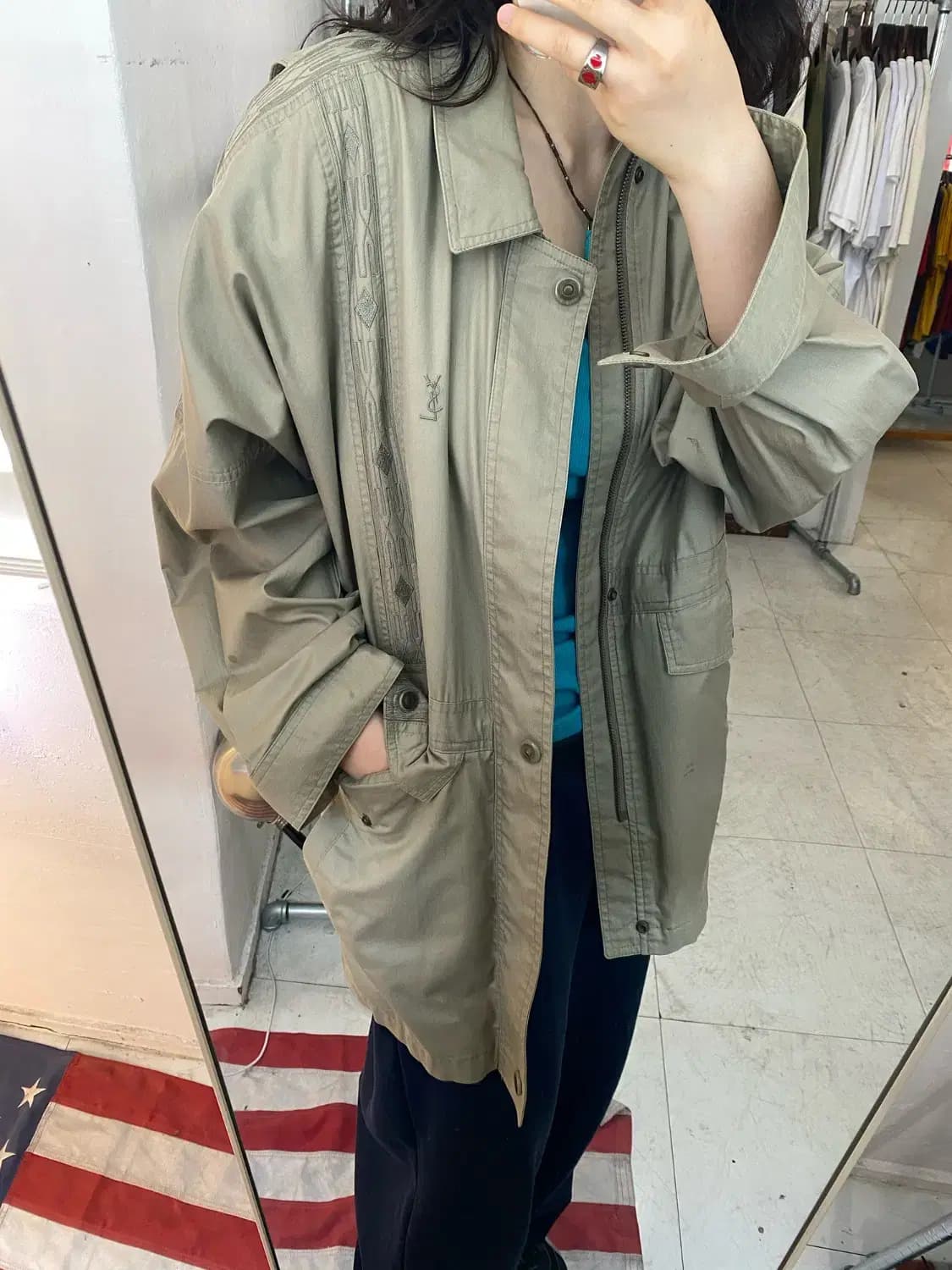 입생로랑 집업 자켓 (Man L) 13751 상품이미지1