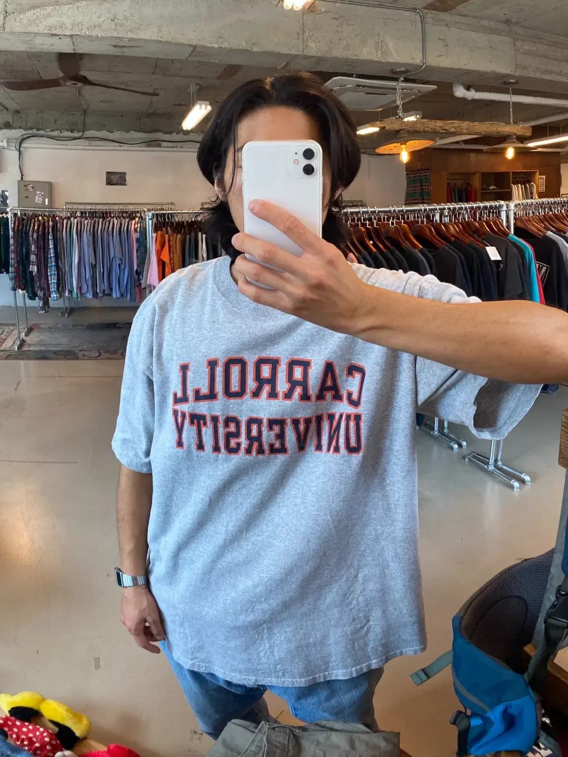 챔피온 1/2 프린팅 티셔츠 (Man XL) B2062 상품이미지1