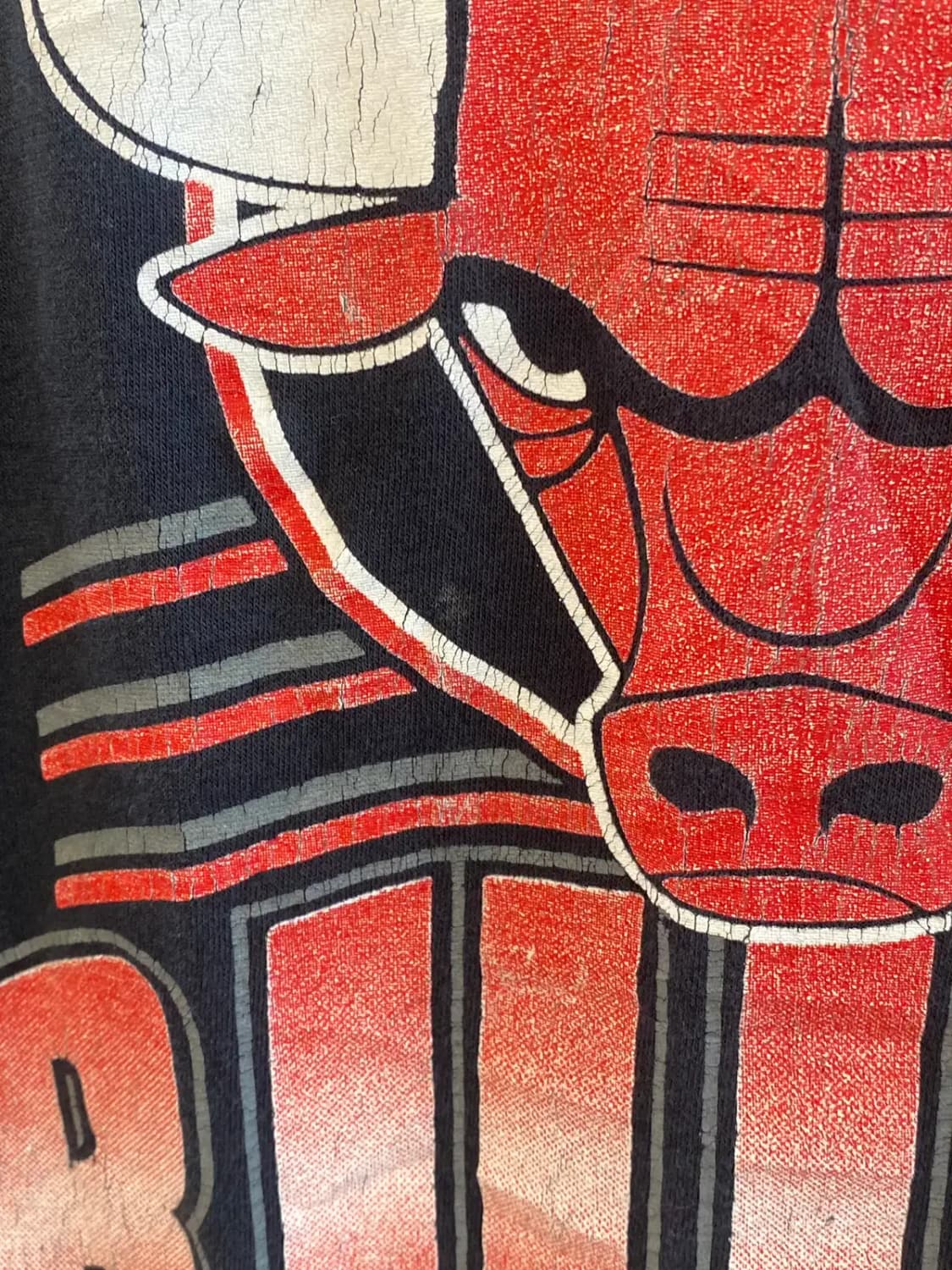 빈티지 1/2 시카고불스 프린팅 티셔츠 (Man M) B2061 상품이미지7