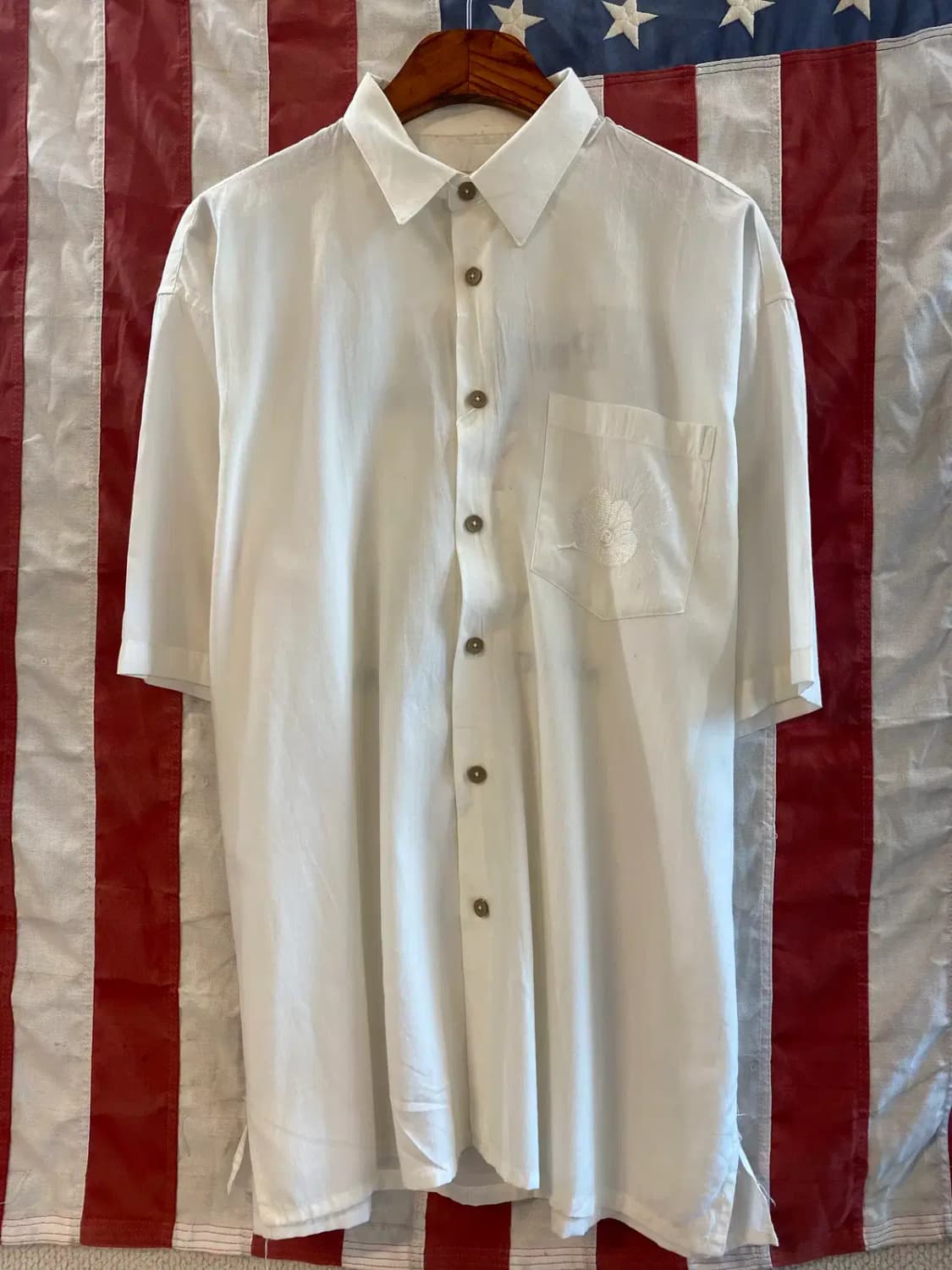 빈티지 paradise key 1/2 솔리드 셔츠 (Man L) B205 상품이미지3