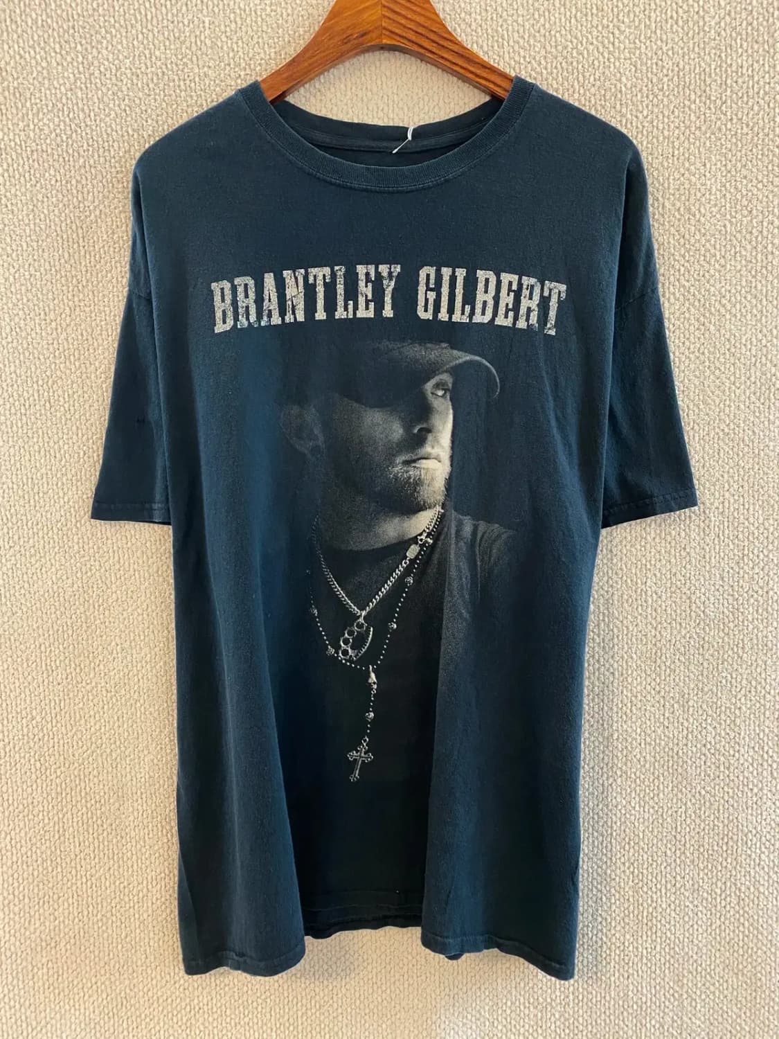 빈티지 1/2 프린팅 티셔츠 (Man XL) B2057 상품이미지3