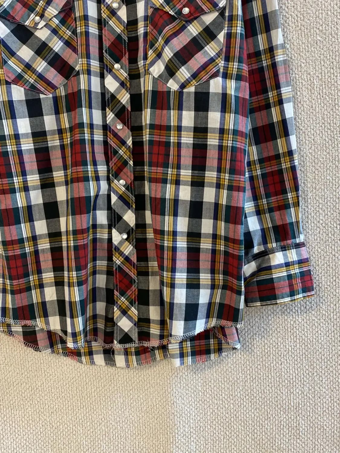 렝글러 체크셔츠 (Man L) B2054 상품이미지4