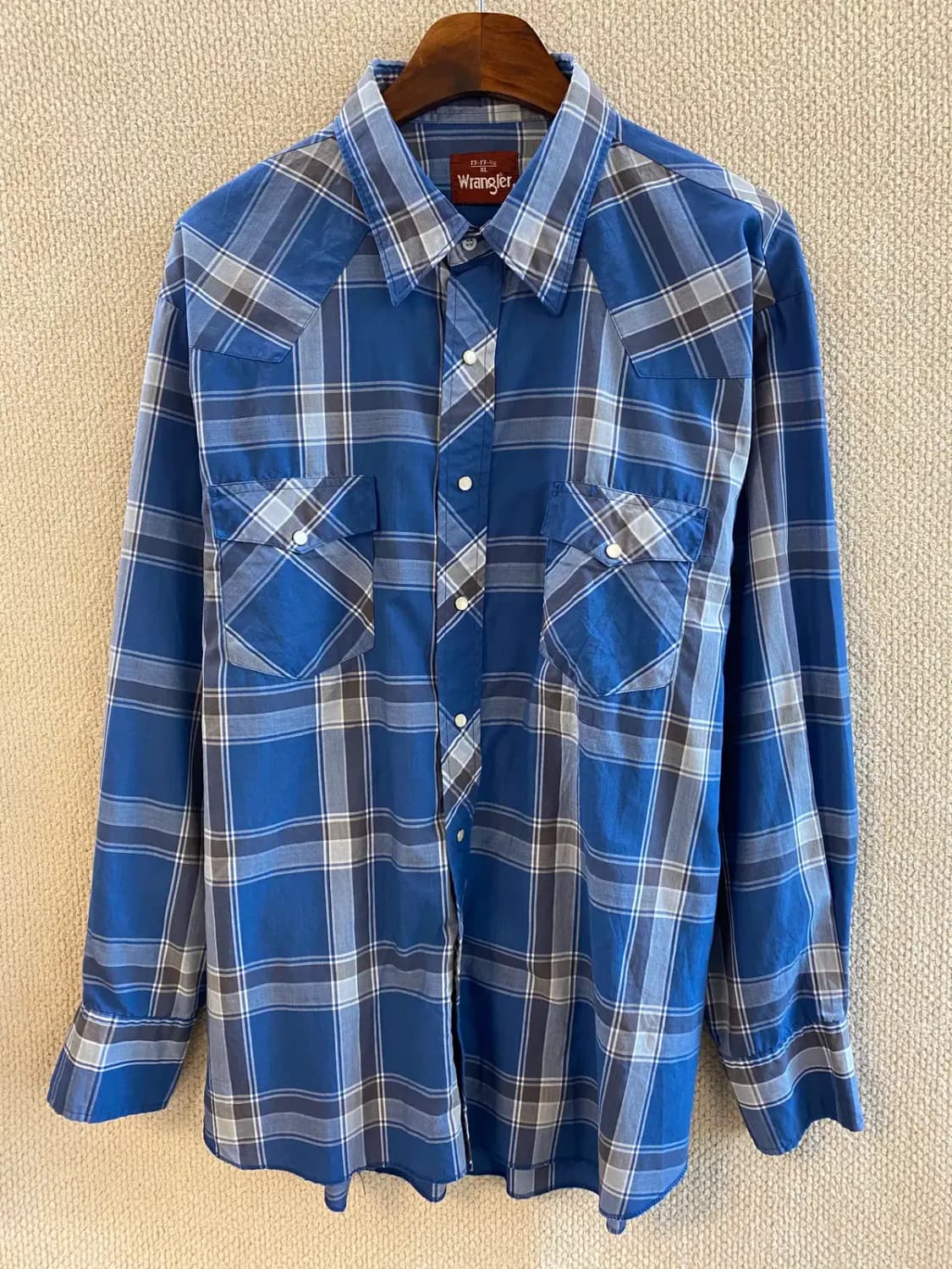 렝글러 체크 셔츠 (Man XL) B2053 상품이미지2