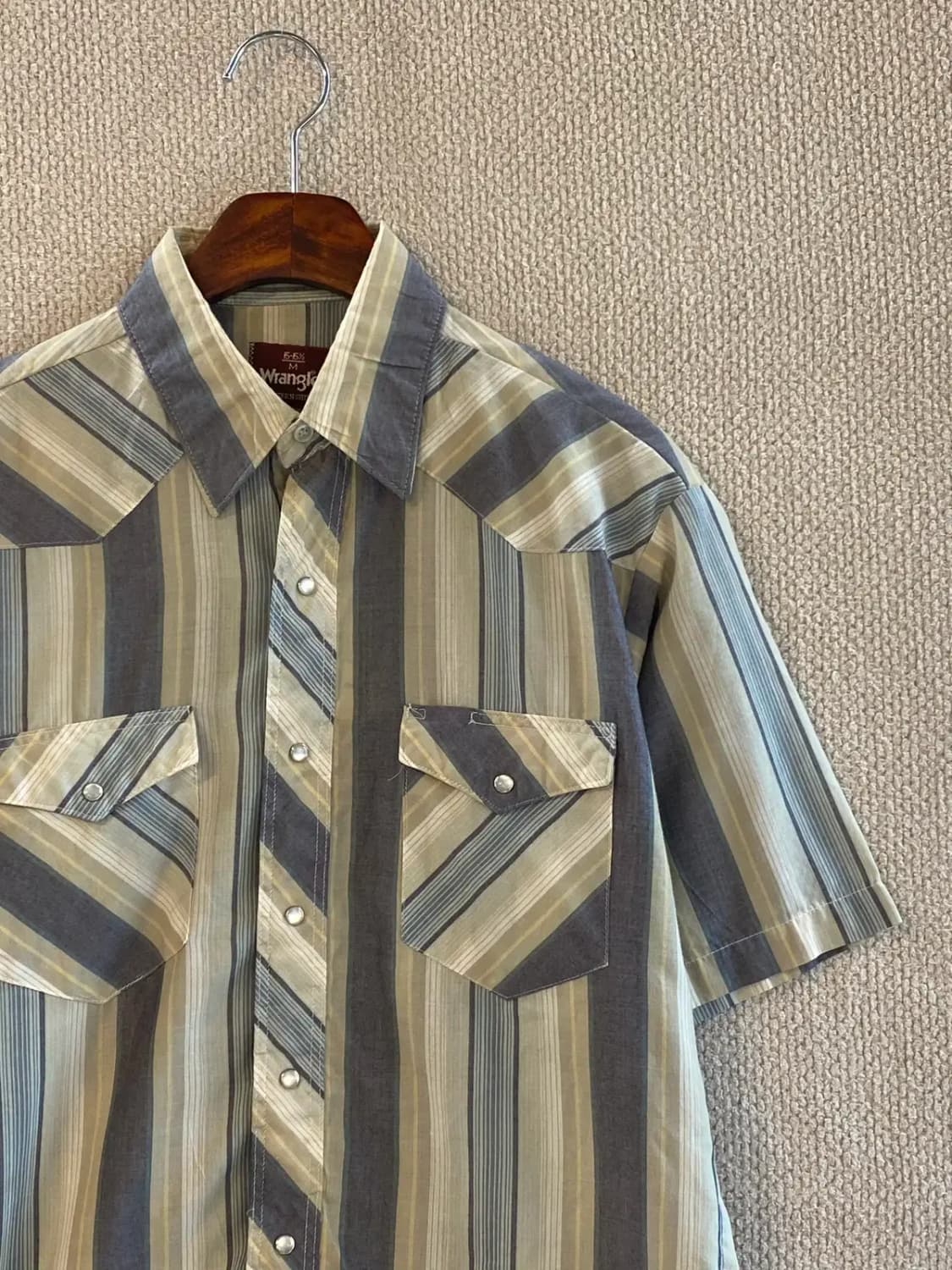 랭글러 1/2 체크 셔츠 (Man M) B2046 상품이미지3