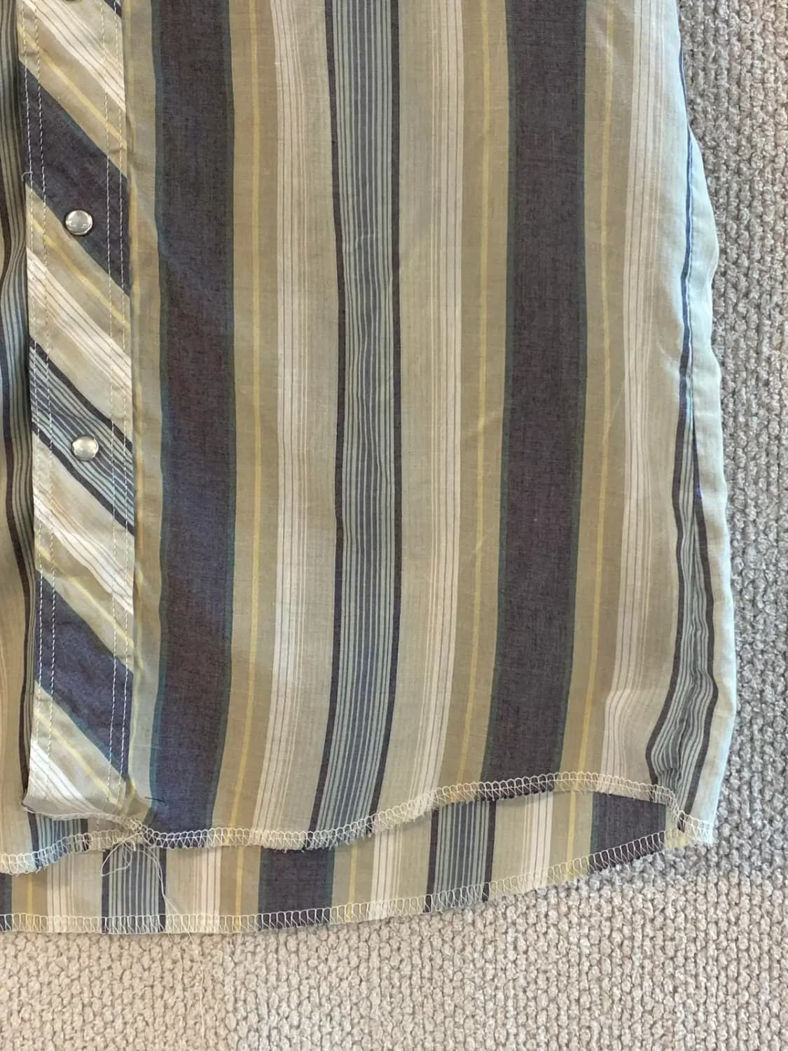 랭글러 1/2 체크 셔츠 (Man M) B2046 상품이미지4