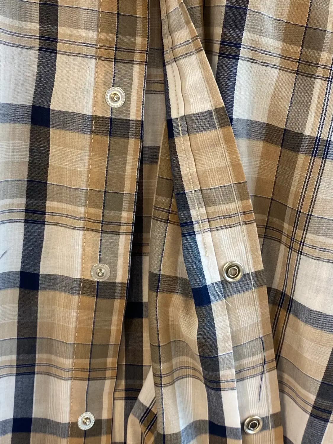 플레인스 체크 셔츠 (Man XL) B2044 상품이미지8