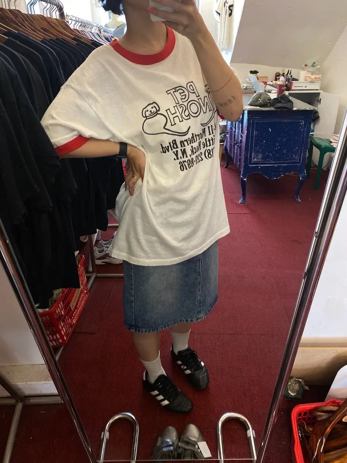 빈티지 링거 반팔 티셔츠 Made in USA (Man XL) 13780 상품이미지1