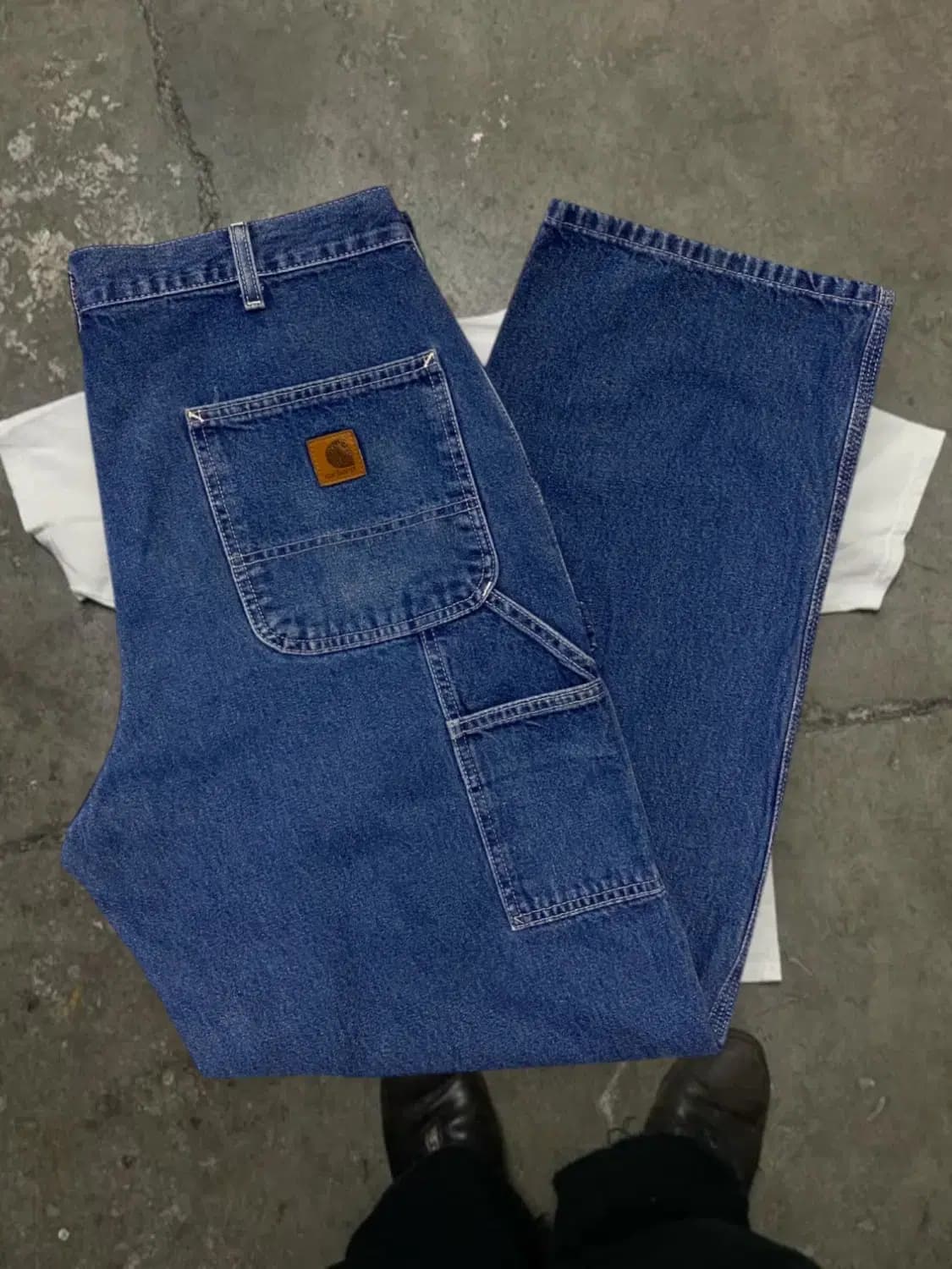 칼하트 데님 카펜터 팬츠 (36) AA0062 상품이미지1