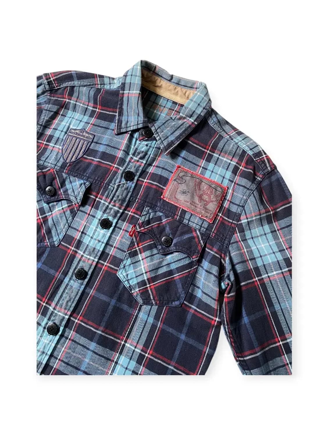 리바이스 체크 셔츠 (Man M) AB0027 상품이미지4