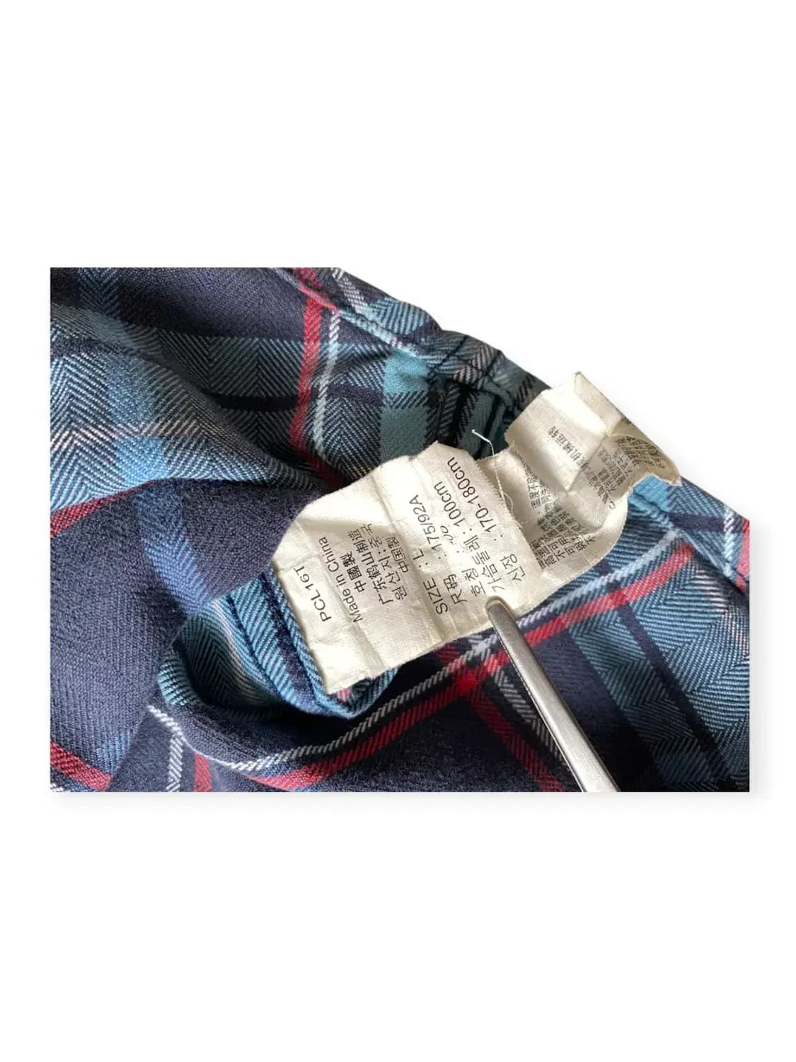 리바이스 체크 셔츠 (Man M) AB0027 상품이미지7