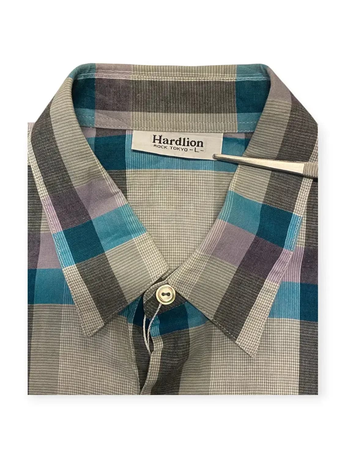 빈티지 체크 반팔 셔츠 (Man L) AA0048 상품이미지6