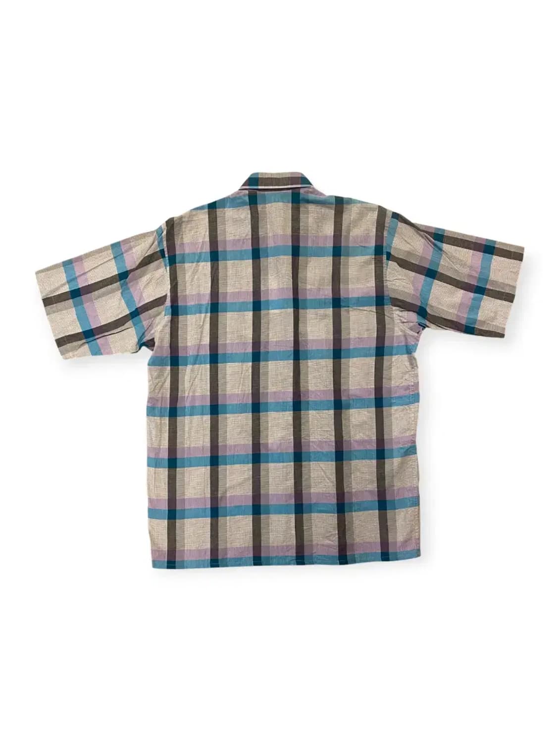 빈티지 체크 반팔 셔츠 (Man L) AA0048 상품이미지8