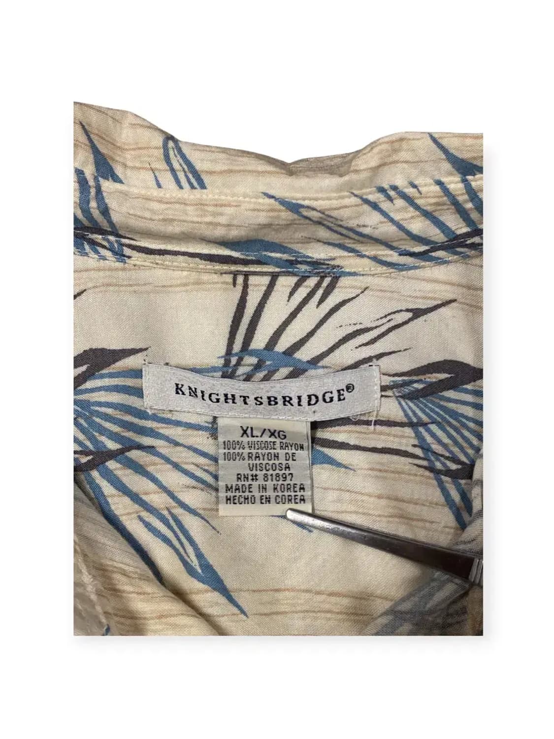 빈티지 하와이안 셔츠 (Man XL) AA0030 상품이미지6