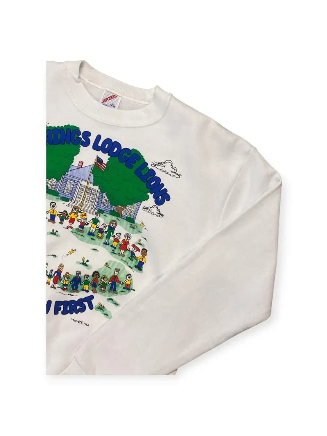 저지스 맨투맨 Made in USA, 50 / 50 (Woman L) A 상품이미지2