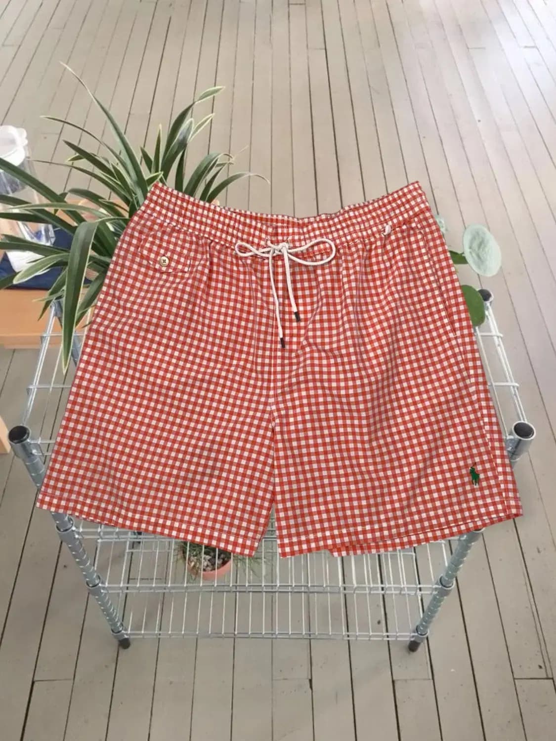 폴로 랄프로렌 체크 반바지 (FREE) AB0013 상품이미지1