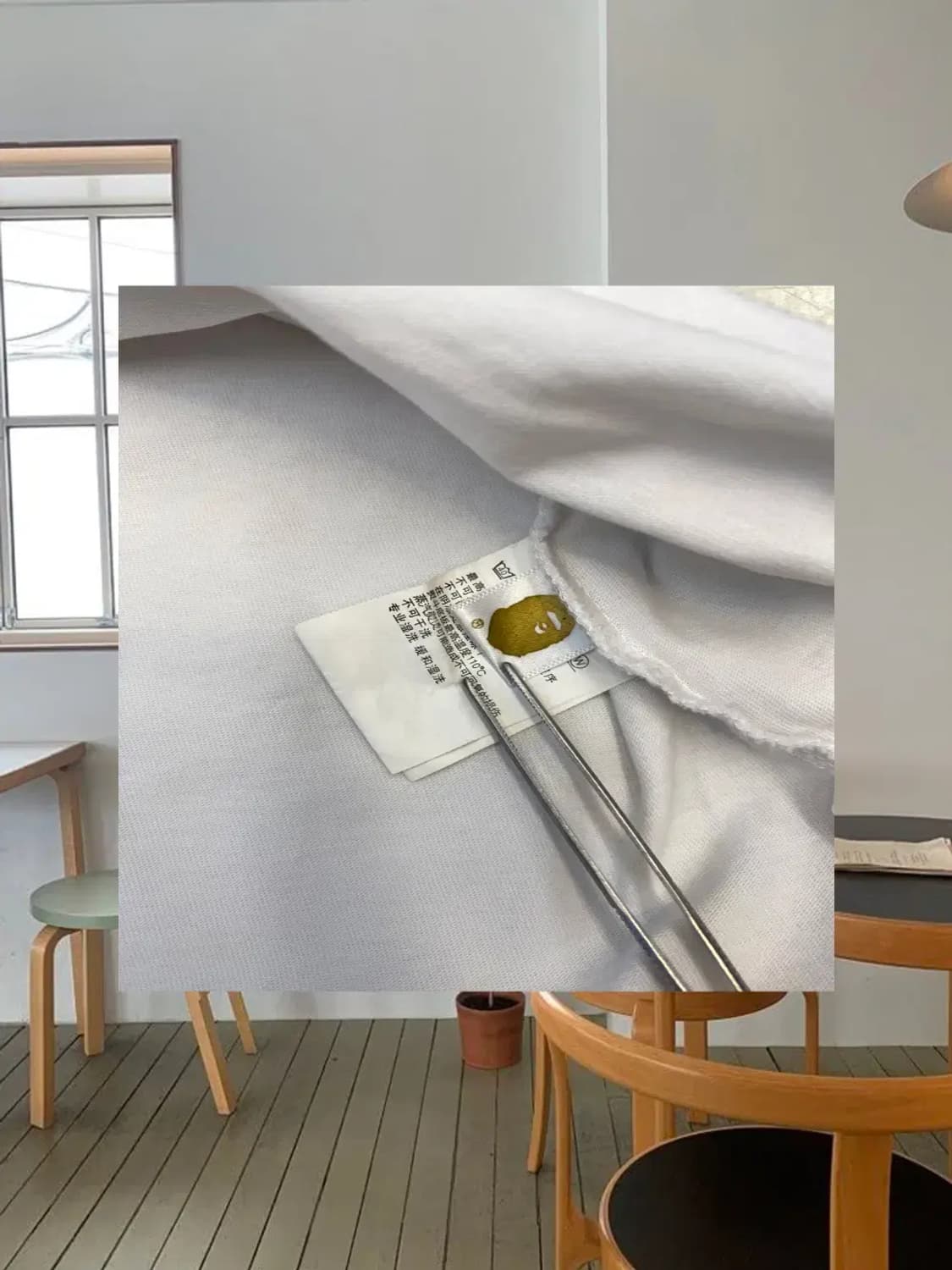 베이프 반팔 티셔츠 (Woman XL) AB0008 상품이미지8