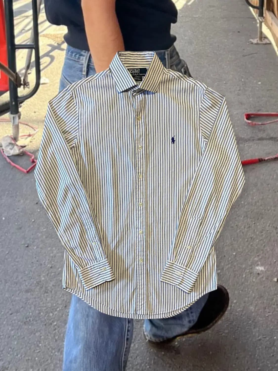 폴로랄프로렌 스트라이프 셔츠 (Woman L) AA0079 상품이미지1