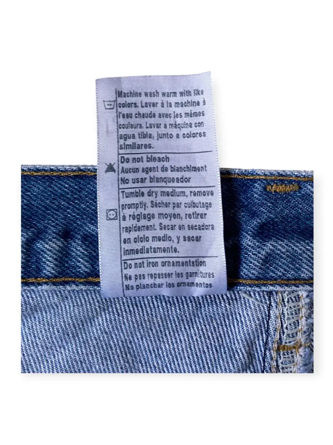 칼하트 데님 팬츠 (35) AC0001 상품이미지8