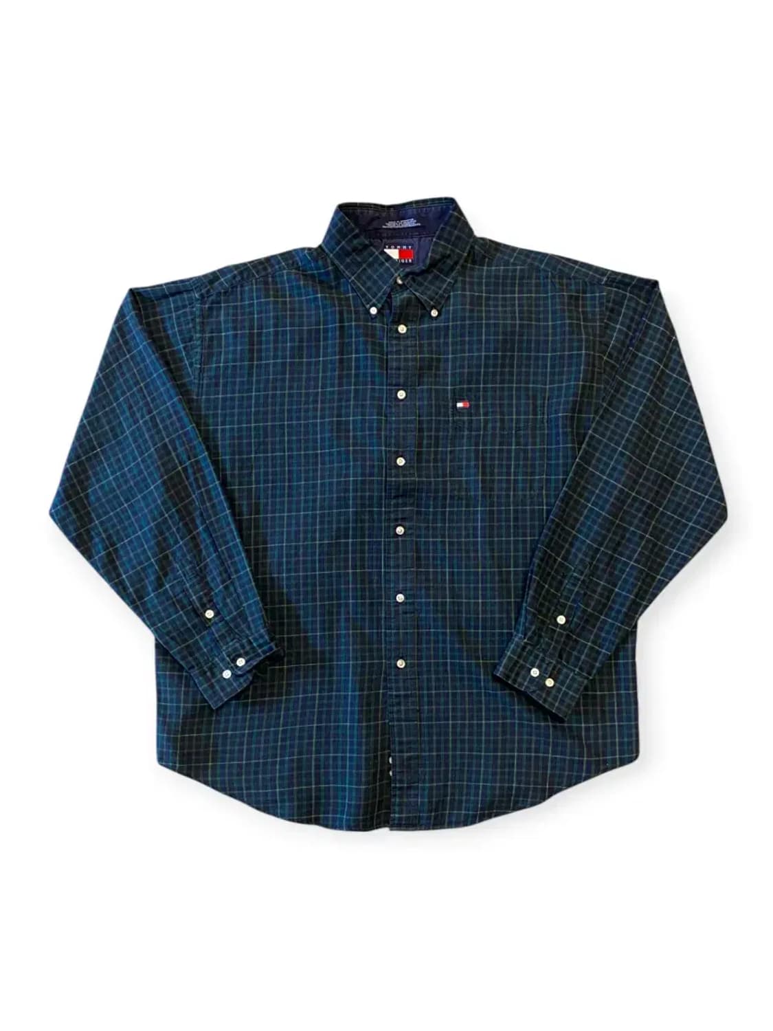 타미힐피거 체크 셔츠 (Man XL) AA0067 상품이미지2