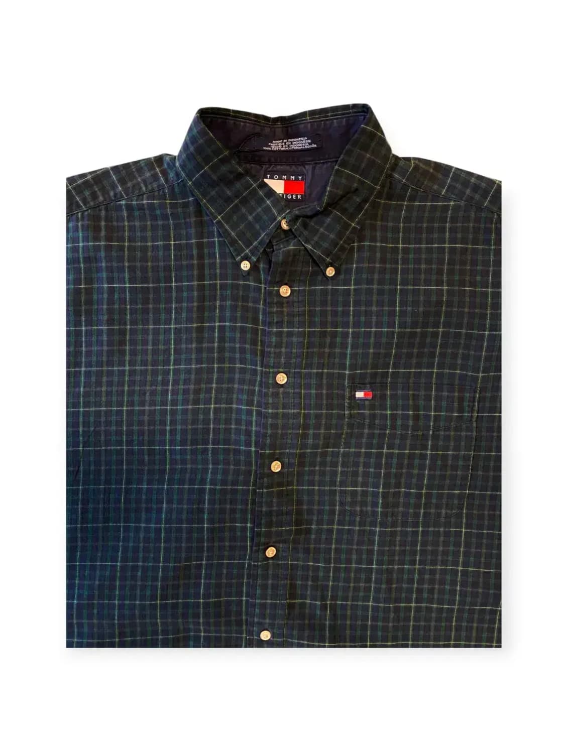 타미힐피거 체크 셔츠 (Man XL) AA0067 상품이미지3