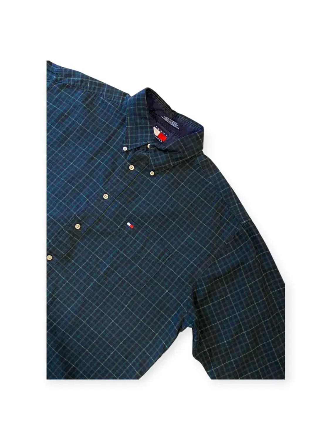 타미힐피거 체크 셔츠 (Man XL) AA0067 상품이미지4