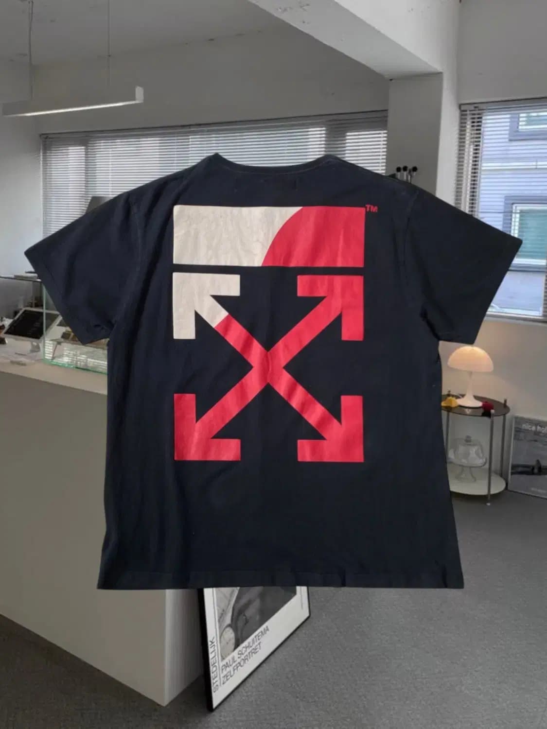 오프 화이트 1/2 티셔츠 (Man 2XL) AB0068 상품이미지1