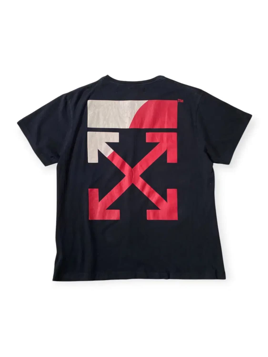 오프 화이트 1/2 티셔츠 (Man 2XL) AB0068 상품이미지3