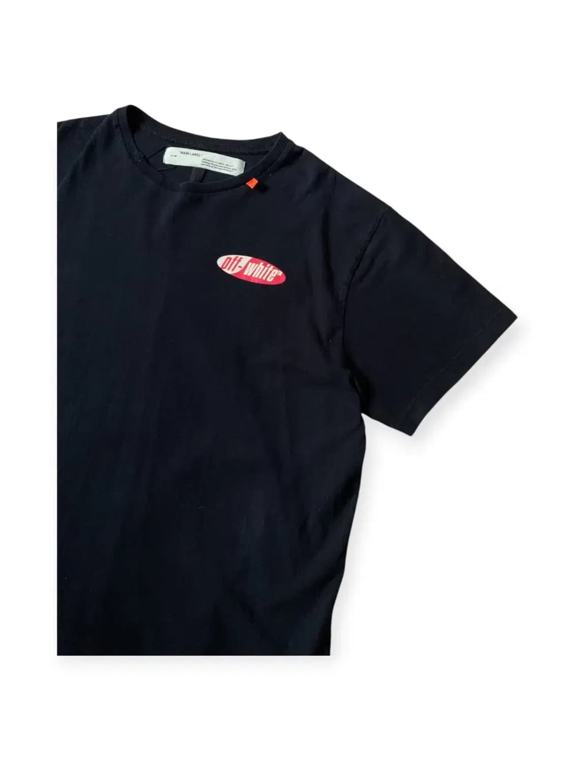 오프 화이트 1/2 티셔츠 (Man 2XL) AB0068 상품이미지4