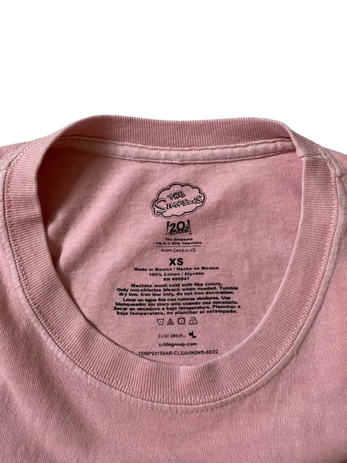 심슨 가족 1/2 티셔츠 (Woman XS) AB0090 상품이미지6