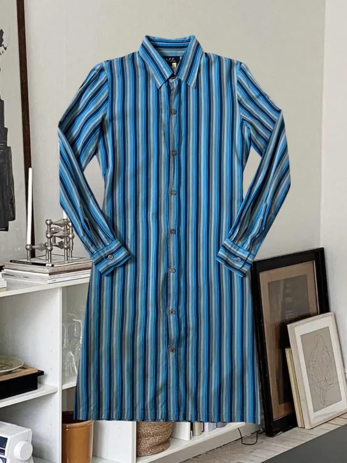 아페쎄 스트라이프 원피스 (Woman XS) AB0135 상품이미지1