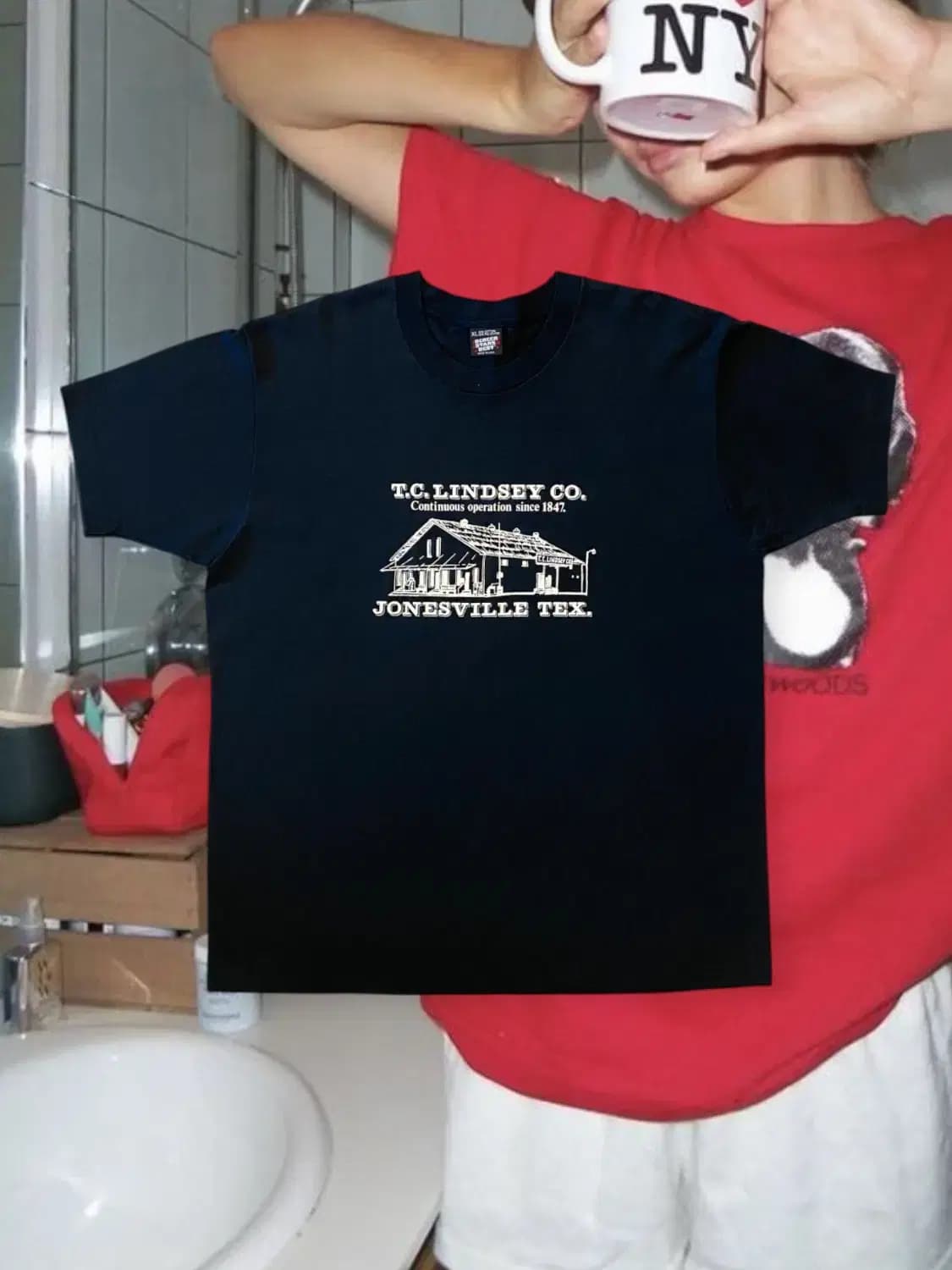 반팔 티셔츠 Made in USA, 50 / 50 (Man XL) AA0 상품이미지1