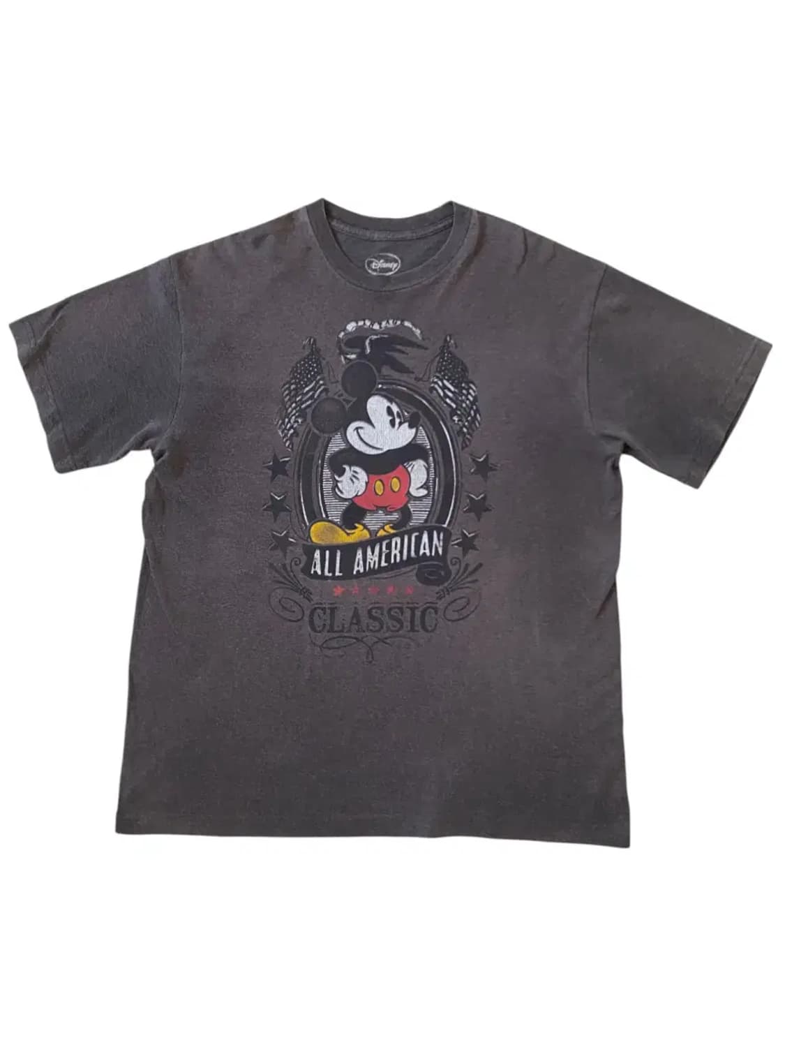 디즈니 미키 1/2 티셔츠 Made in U.S.A (Man 2XL) A 상품이미지2