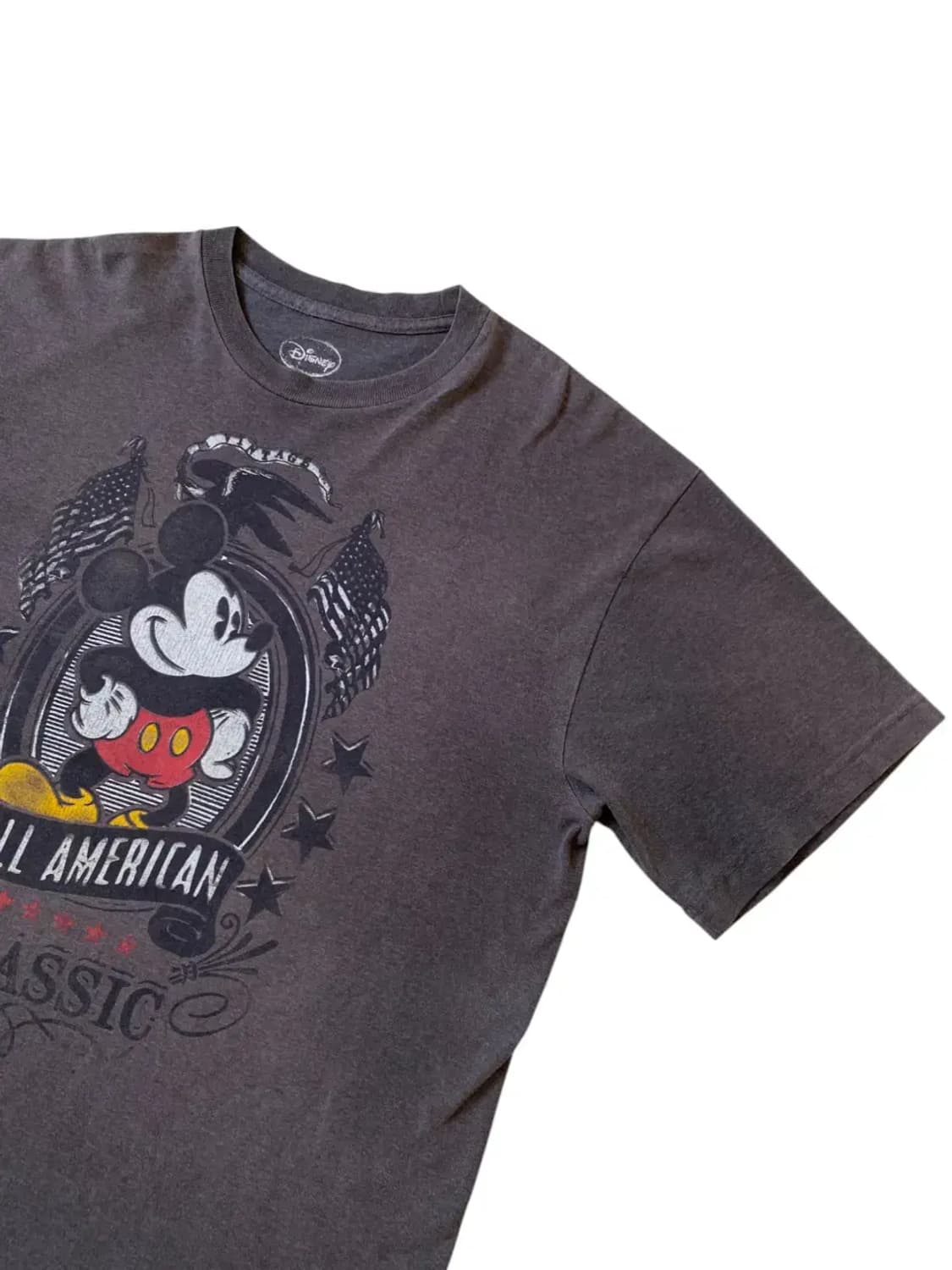 디즈니 미키 1/2 티셔츠 Made in U.S.A (Man 2XL) A 상품이미지3