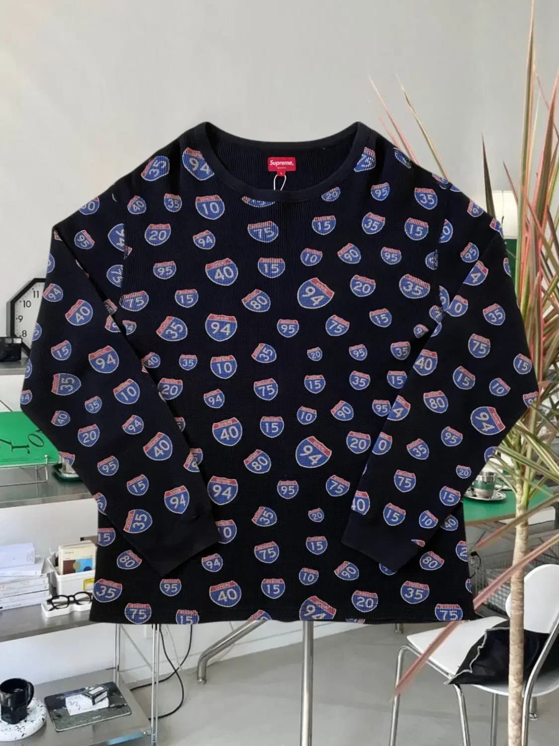 슈프림 와플 티셔츠 (Man 2XL) AB0154 상품이미지1