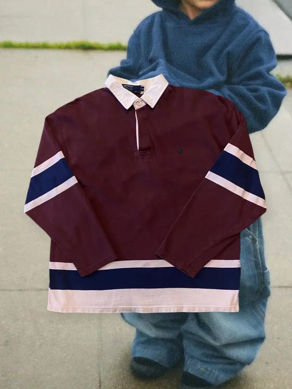 폴로랄프로렌 럭비 티셔츠 (Man XL) AA0176 상품이미지1