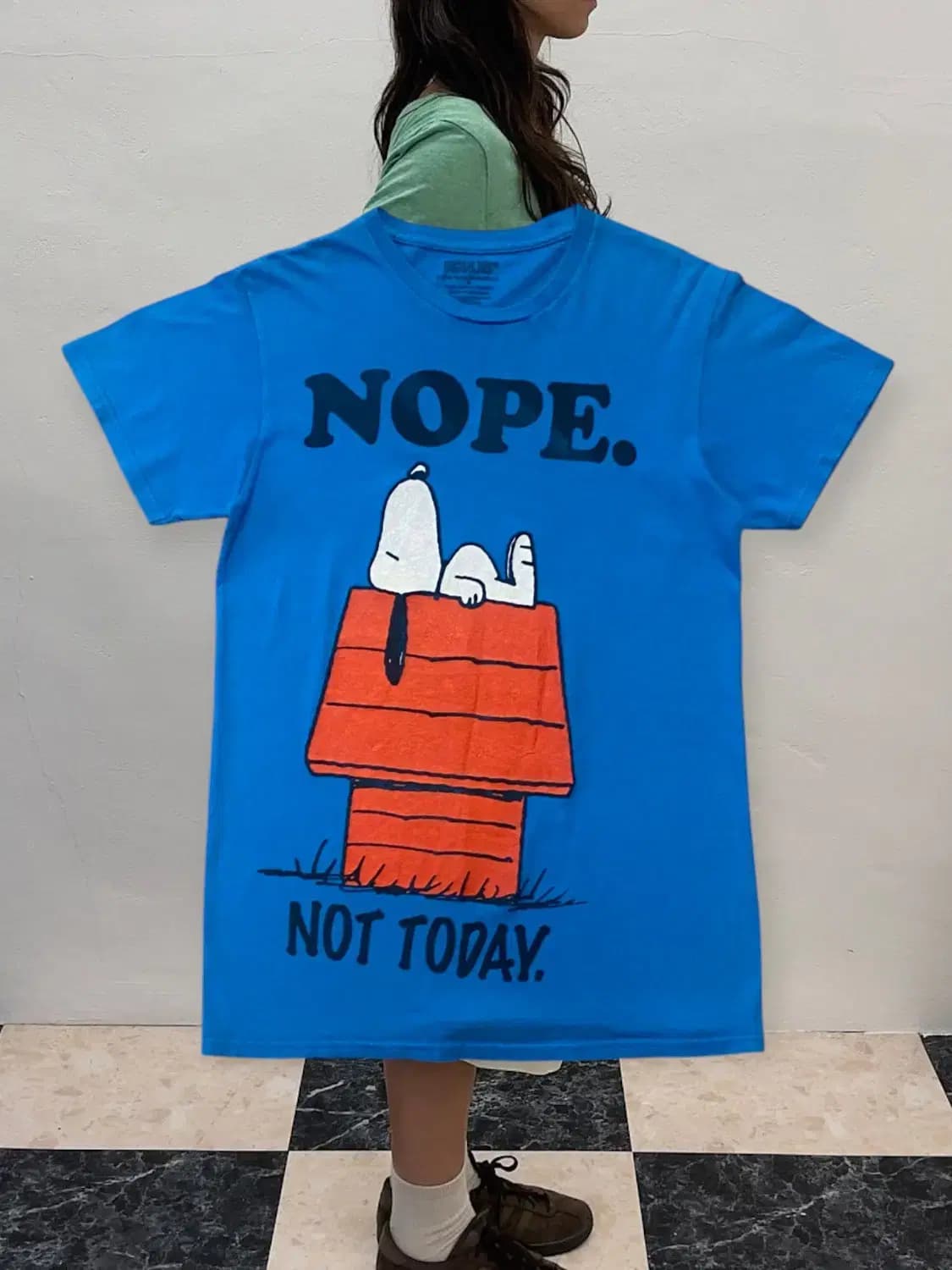 스누피 반팔 티셔츠 (Man S) AA0193 상품이미지1