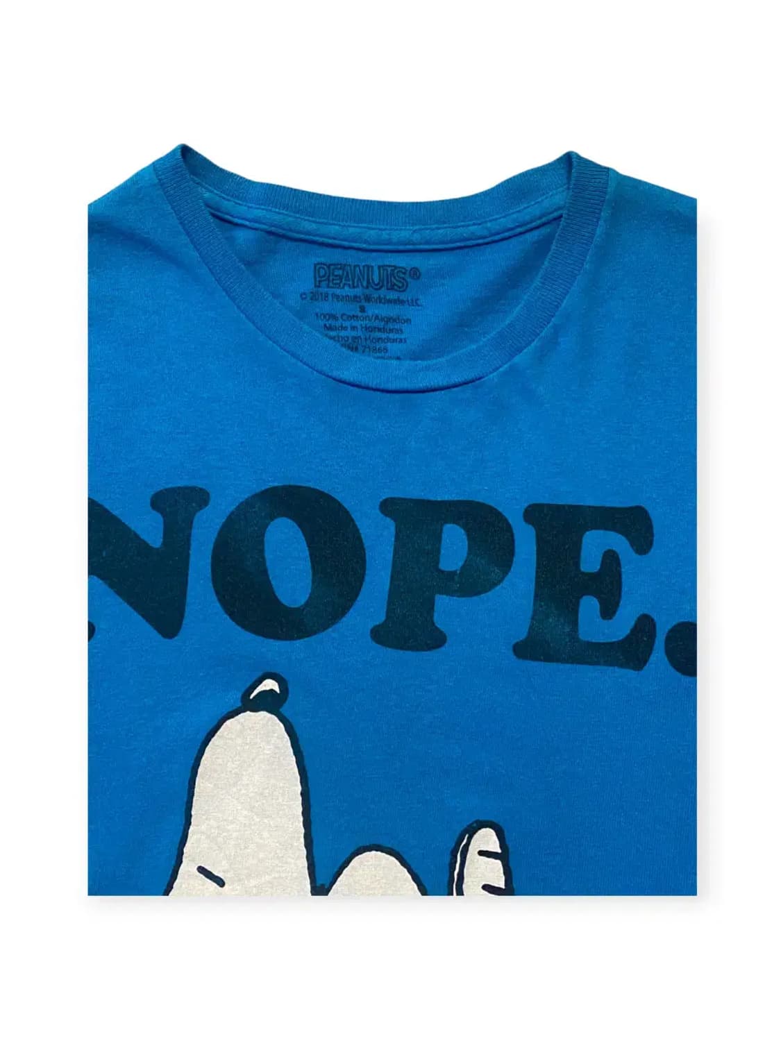 스누피 반팔 티셔츠 (Man S) AA0193 상품이미지5