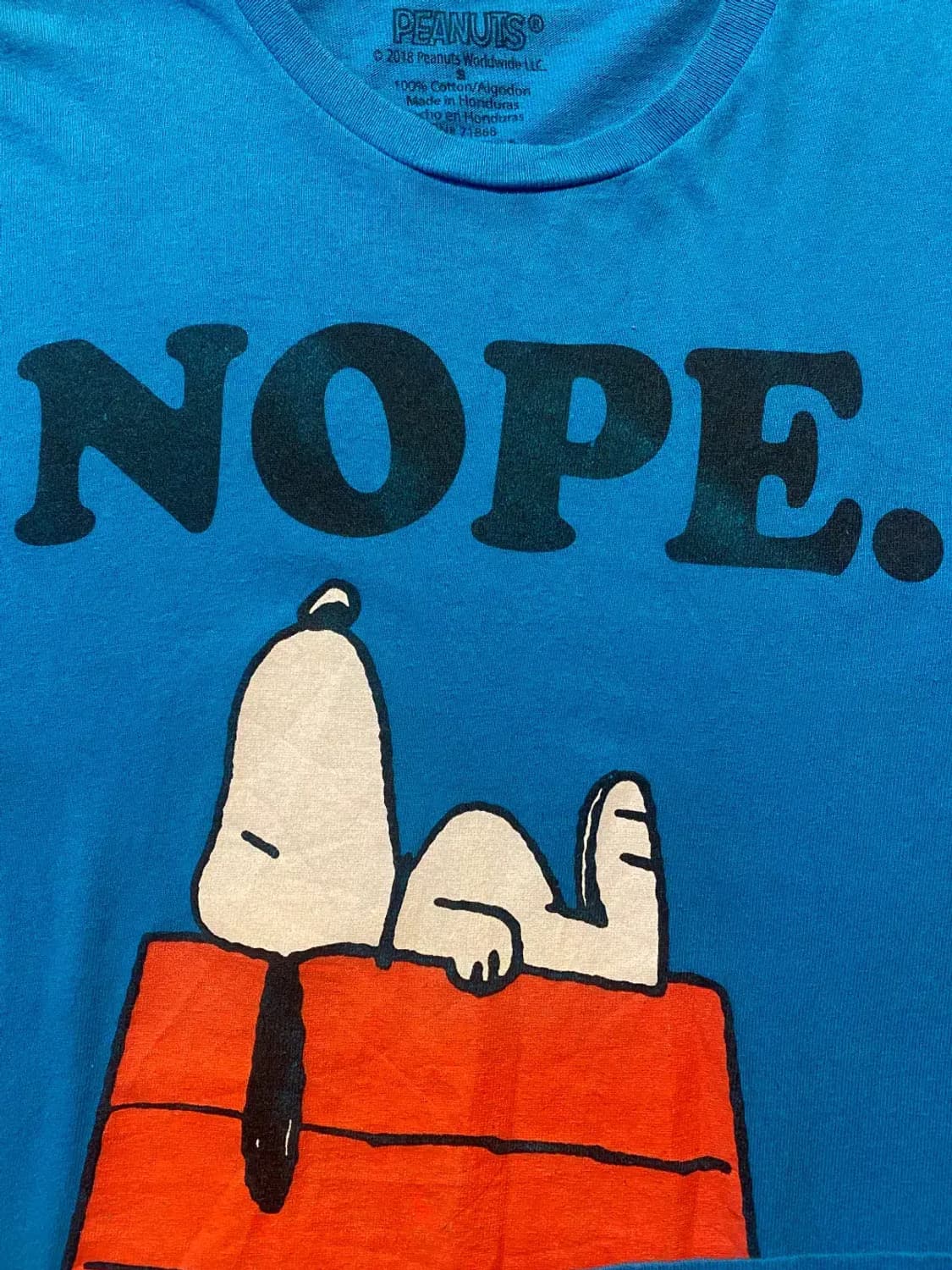 스누피 반팔 티셔츠 (Man S) AA0193 상품이미지9