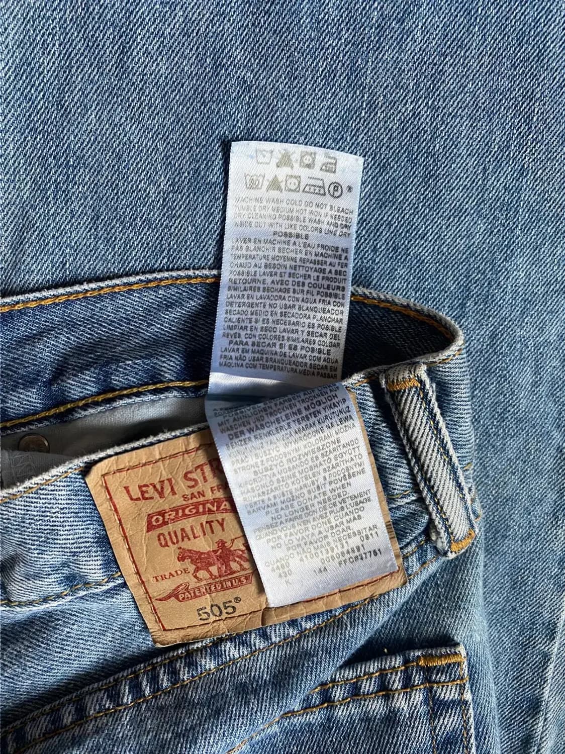 리바이스 데님 팬츠 (36) AB0221 상품이미지8