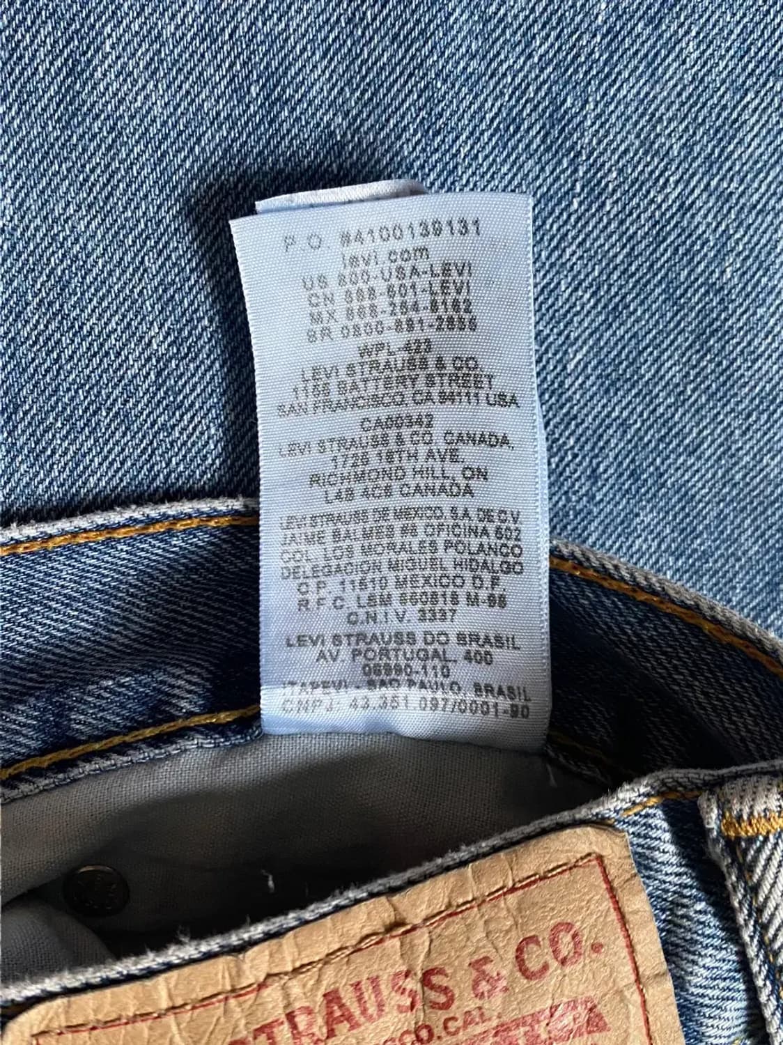 리바이스 데님 팬츠 (36) AB0221 상품이미지9