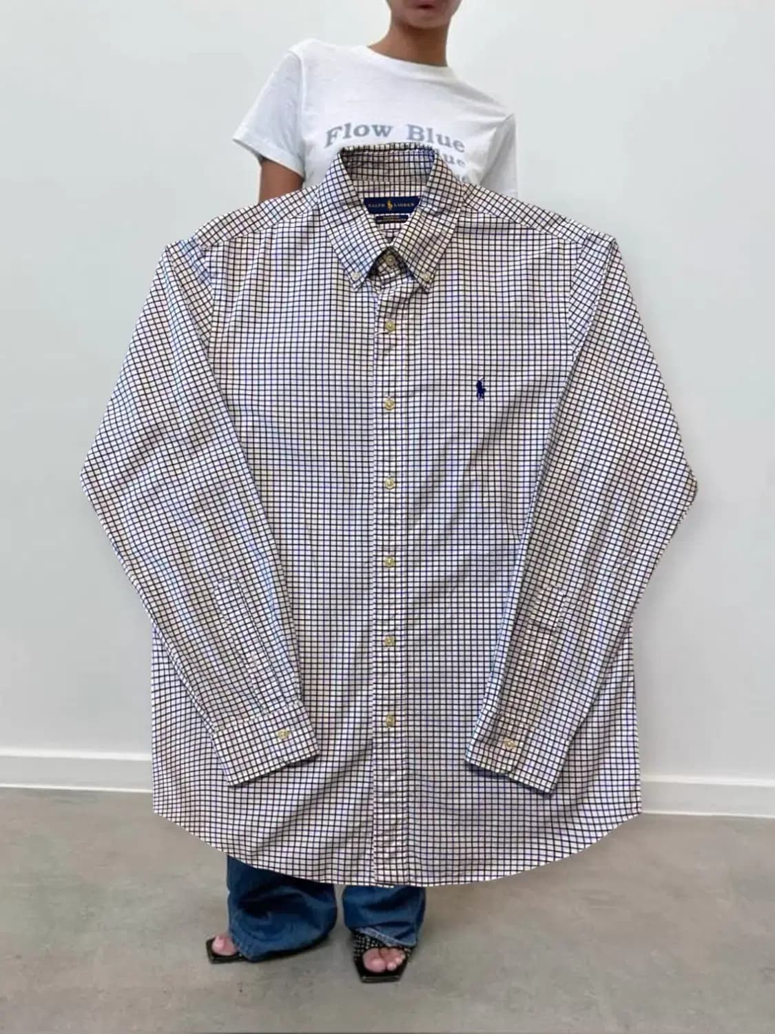 폴로랄프로렌 체크 셔츠 (Man M) AA0199 상품이미지1