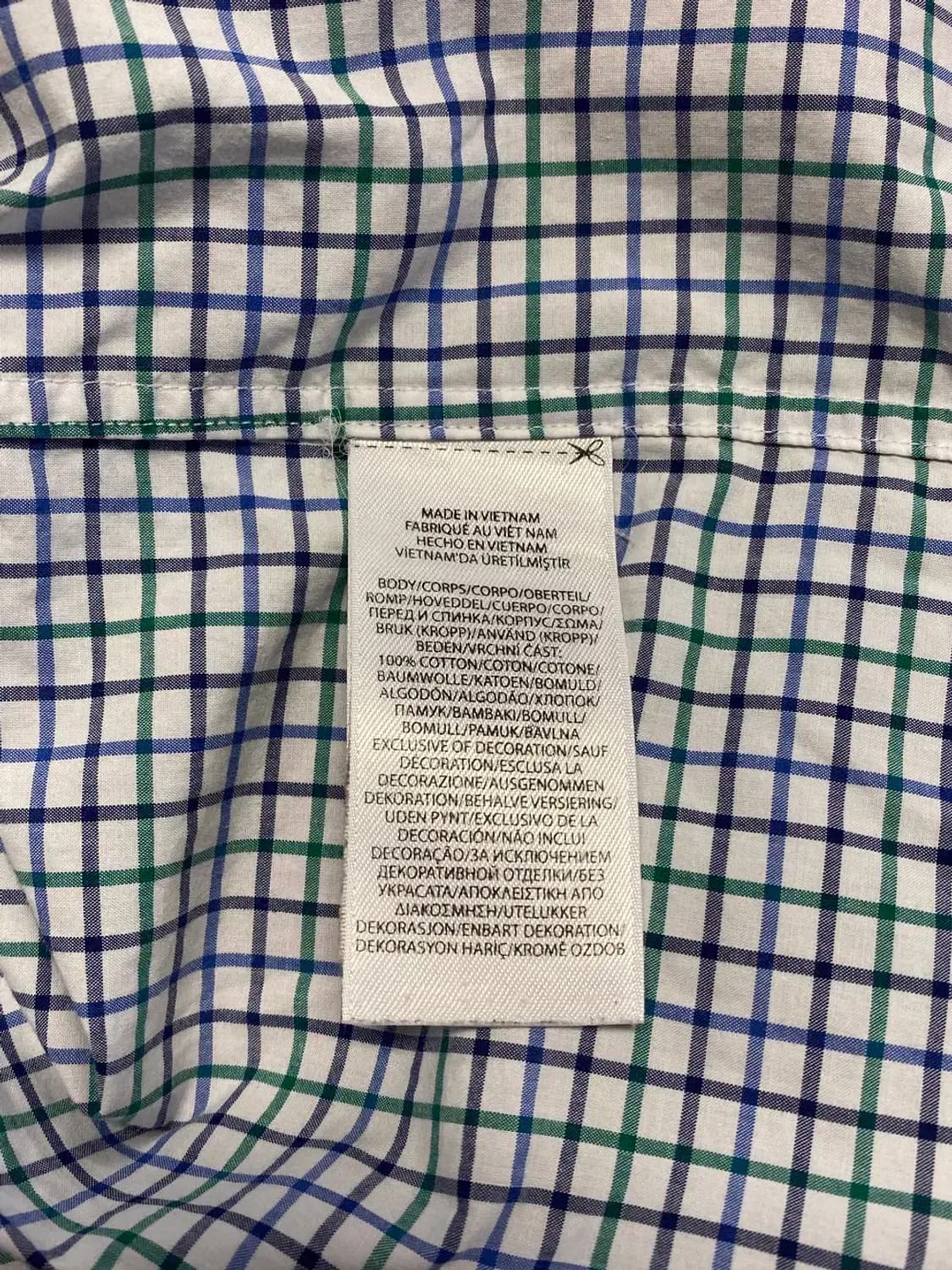 폴로랄프로렌 체크 셔츠 (Man M) AA0199 상품이미지8