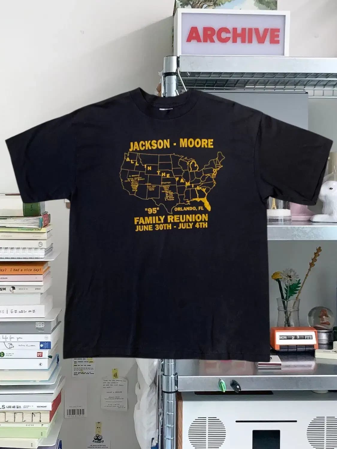 프린팅 1/2 티셔츠 (Man L) AB0240 상품이미지1