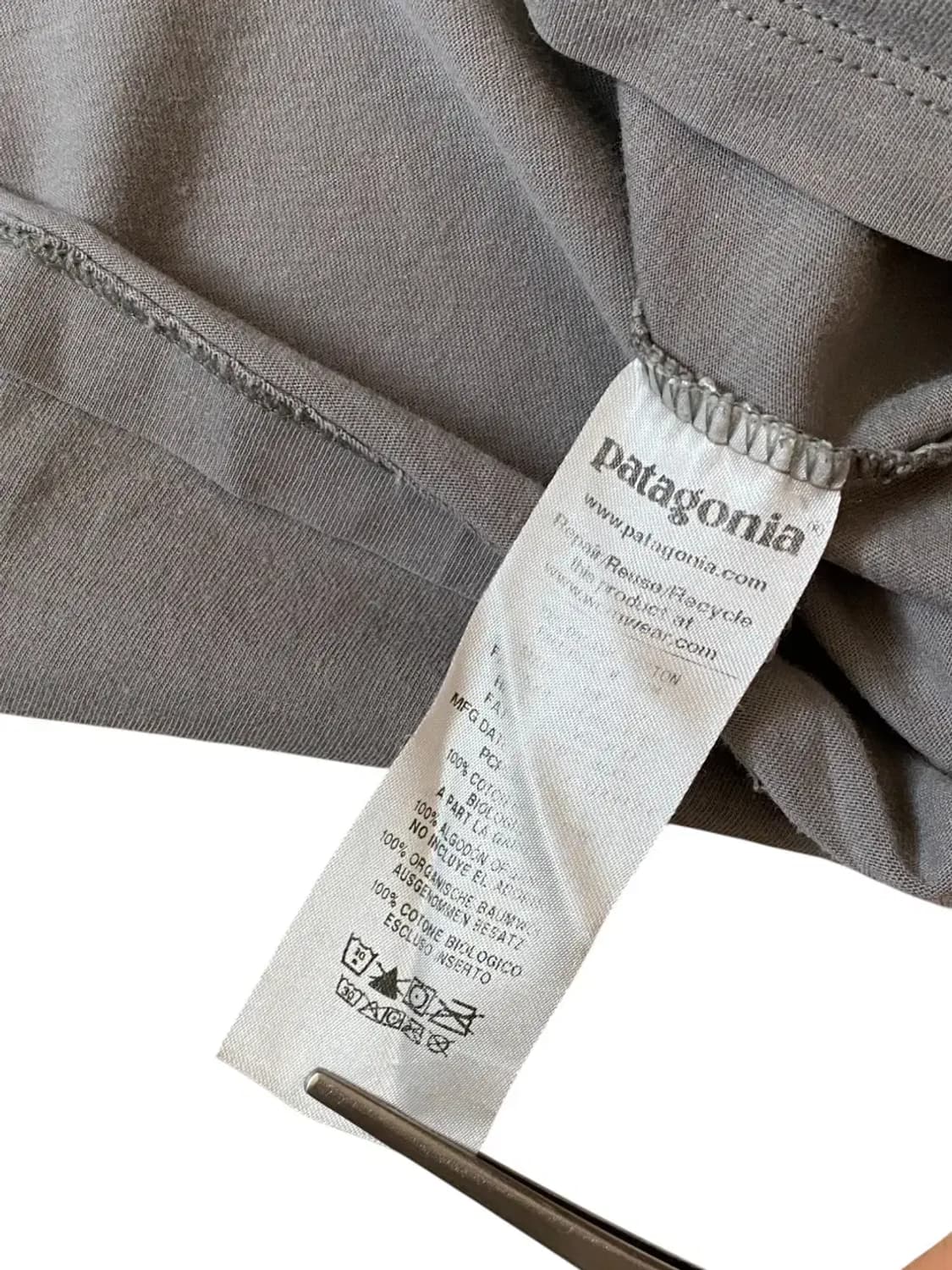 파타고니아 1/2 티셔츠 (Man L) AB0283 상품이미지10