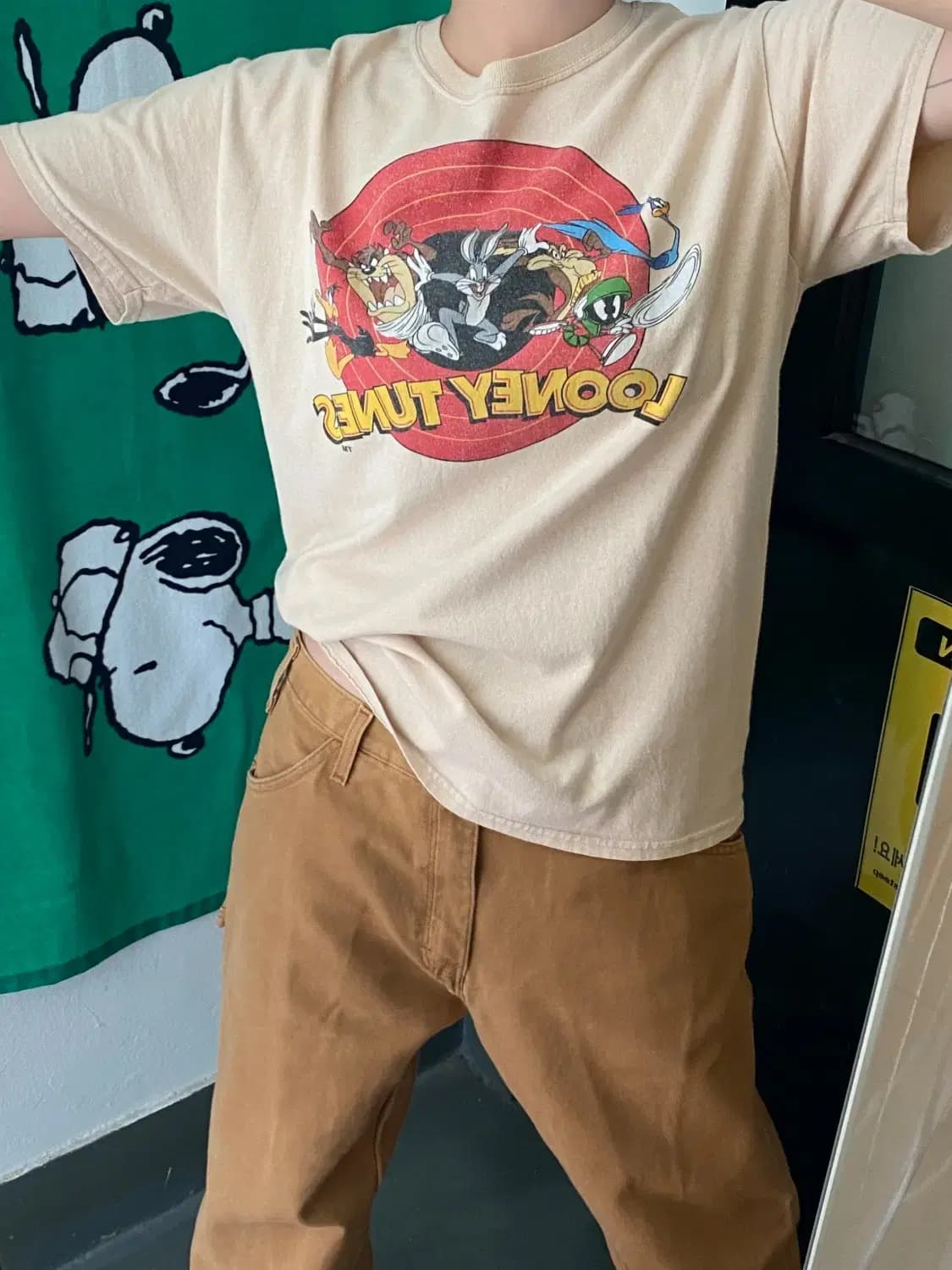 루니 툰 1/2 티셔츠 (Man S) AB0276 상품이미지1